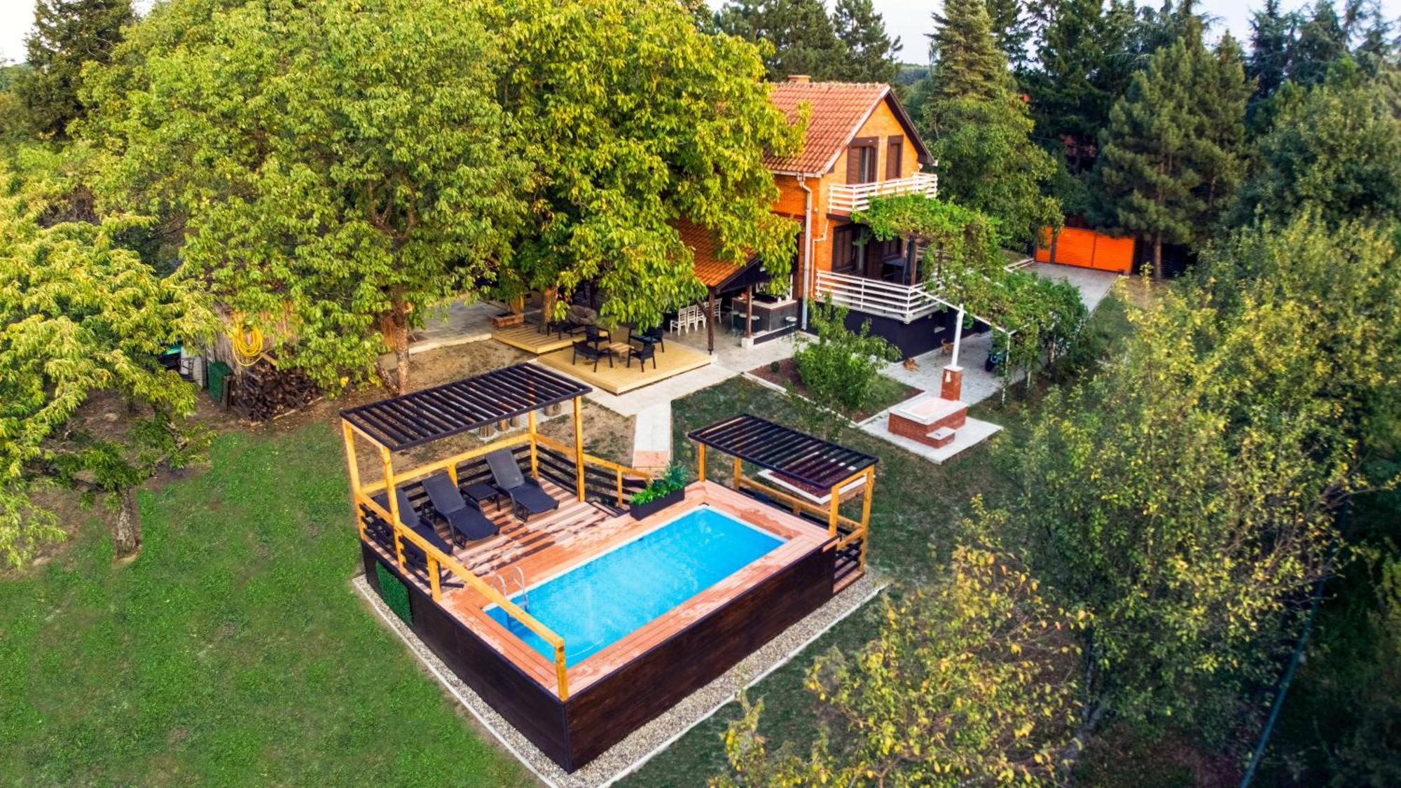 בלגרד Villa Dijana - Pool, Spa, Outdoor Kitchen מראה חיצוני תמונה